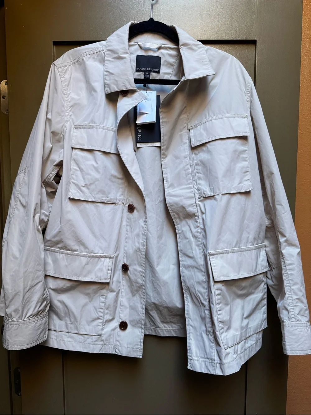 Banana Republic WATER-RESISTANT UTILITY JACKET NWT men’s medium
